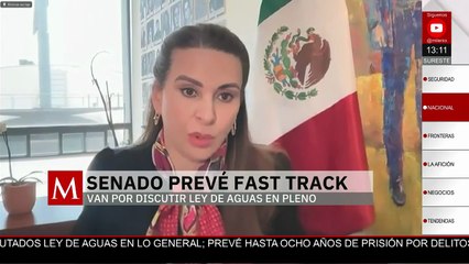 Senado prevé fast track para discutir la Ley de Aguas en el Pleno