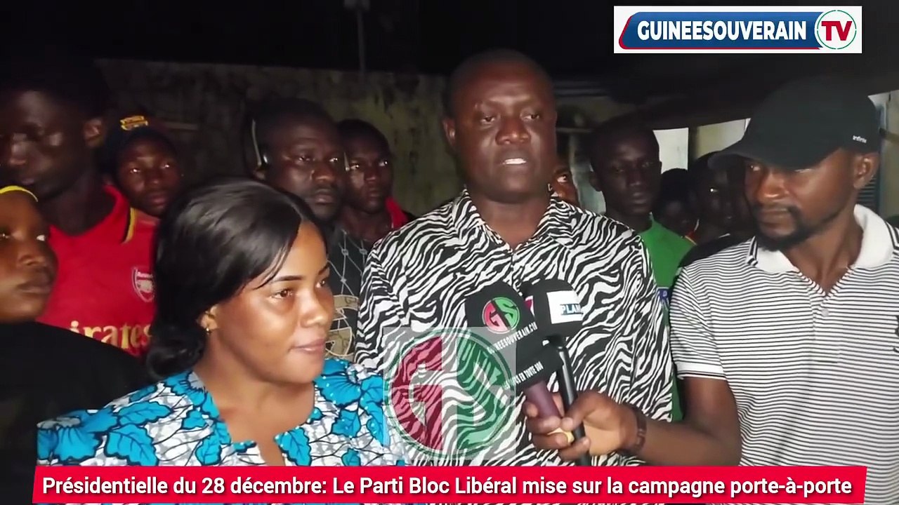 Présidentielle du 28 décembre 2025 : Le Parti Bloc Libéral mise sur la campagne de porte-à-porte