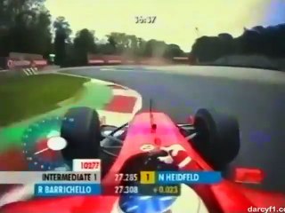 F1 – Rubens Barrichello (Ferrari V10) Onboard – Italy 2001