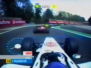 F1 – Jacques Villeneuve (BAR Honda V10) Onboard – Italy 2001