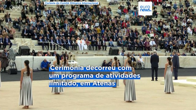 Chama Olímpica começou a viagem para os Jogos de Inverno em Itália