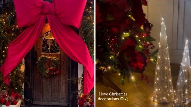Stacey Solomon unveils Pickle Cottage’s huge DIY Christmas decorations