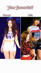 Who is best  #Nancy #Lisa ##whatsapp status #kpopidol #viral #trending - Bonded souls (360p, h264)