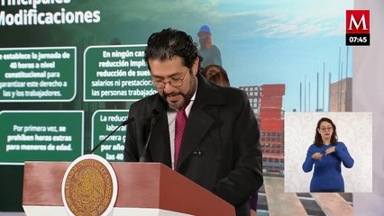 Reducción de jornada laboral iniciará en 2027