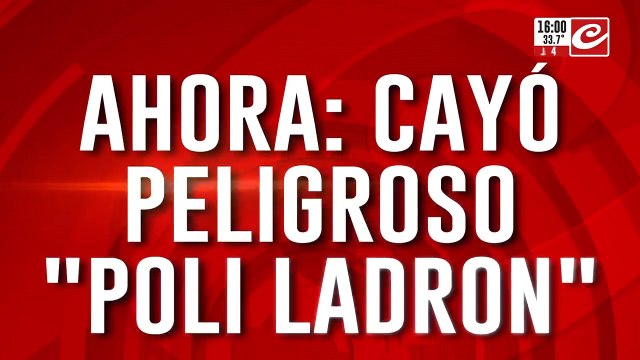 Cayó peligroso poli ladron : usaba la radio de la policía para avisar a los ladrones que roben