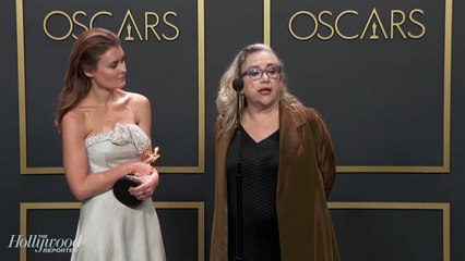 Carol Dysinger and Elena Andreicheva Discuss Best Documentary Short Win For 'Learning to Skateboard in a Warzone (If You're a Girl)' Backstage at Oscars 2020