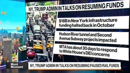 NY, Trump Admin In Talks On Resuming Paused Rail Funds