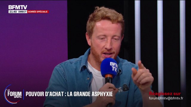 FORUM BFMTV - Arrêtez de nous faire chier avec les normes et avec les contraintes administratives. Laissez-nous travailler , lance Étienne, agriculteur
