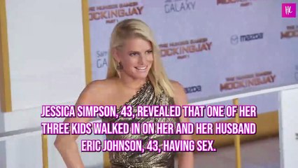 Jessica Simpson Reveals One of Her Kids Walked In On Her And Husband Eric Johnson Having Sex