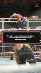 The WWE Survivor Series Masked Man Was Identified In A Hilariously Awkward Way