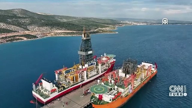 Türkiye'nin 6. derin deniz sondaj gemisi Mersin'e ulaştı