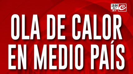Ola de calor en medio país: ¿Cómo se vive en Santiago del Estero?