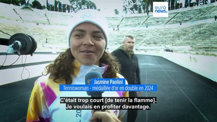 La flamme des Jeux olympiques d'hiver 2026 remise aux organisateurs de Milan-Cortina