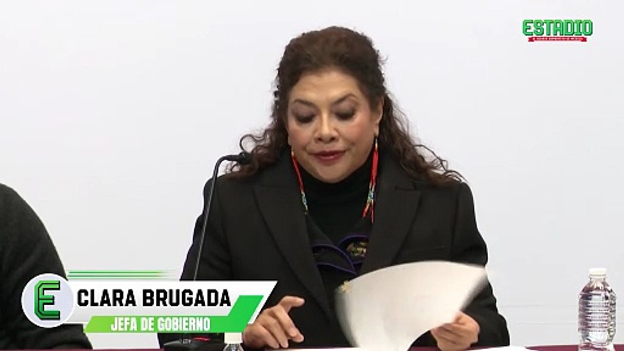 Clara Brugada confirma asistencia de Claudia Sheinbaum en el sorteo del Mundial | Estadio Deportes