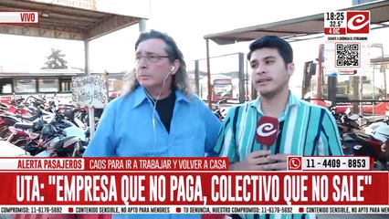 Paro de colectivos: alertan que algunas líneas no funcionan desde medianoche