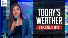 Today's Weather, 5 A.M. | Dec. 5, 2025