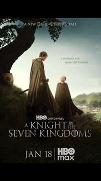 A KNIGHT OF THE SEVEN KINGDOMS : SAISON 1 - LE 19 JANVIER 2026 SUR HBO MAX