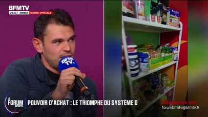 FORUM BFMTV - La technique secrète d'Ange pour payer ses courses moins chères