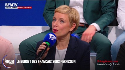 FORUM BFMTV - "L'effort repose de plus en plus sur celles et ceux qui ont le moins", déclare Clémentine Autain, députée "L'Après"