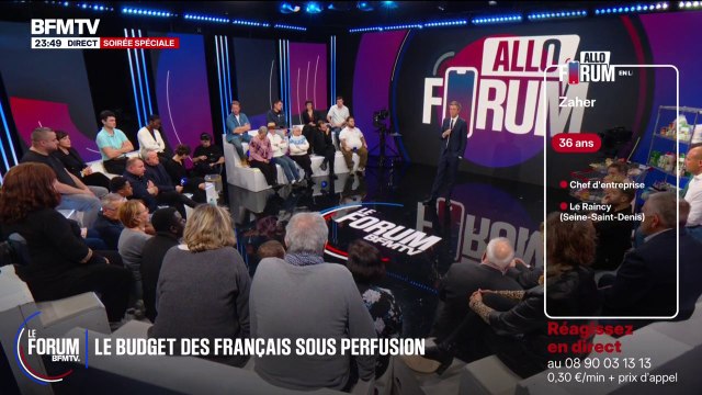 FORUM BFMTV - Zaher, chef d'entreprise, estime avoir l'impression d'avoir le même niveau de vie que ses parents ouvriers