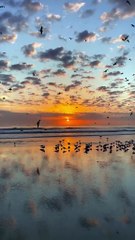 Beautiful sunset Sea view