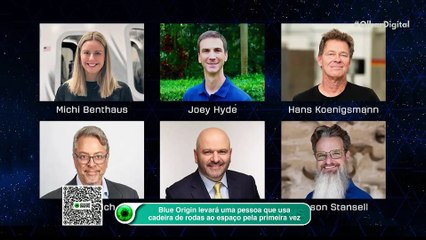 Blue Origin levará uma pessoa que usa cadeira de rodas ao espaço