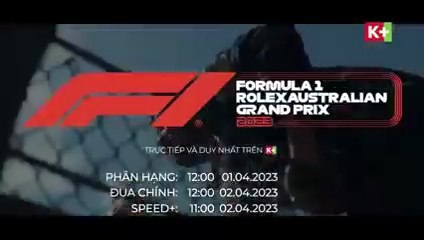 FORMULA 1 Rolex Australian Grand Prix 2023 | Trailer trên K+SPORT2 HD