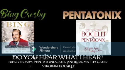 Do you hear what I hear - PTX and Bing Crosby