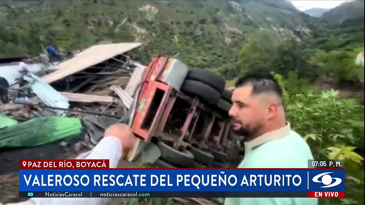 Rescate tras accidente