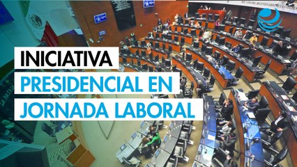 El Senado recibe las iniciativas presidenciales para ajustar la jornada laboral