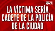La victima seria cadete de la policía de la ciudad