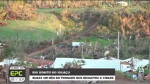 Quase um mês após tornado, casal de Rio Bonito do Iguaçu comemora avanço da reconstrução da casa