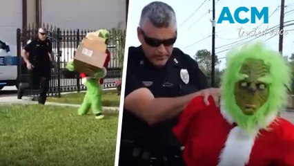 'The Grinch who stole...from your porch': Texas police apprehend Christmas thief