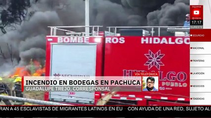 En Pachuca, quema de basura se salió de control y provoca fuerte incendio en Estrella Blanca