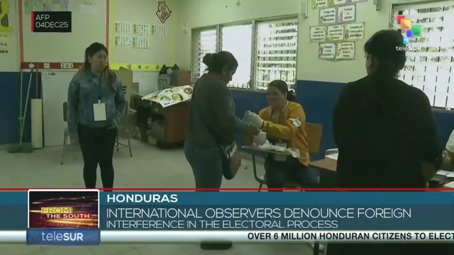 Honduras | International observers denounce foreign interference in the electoral process