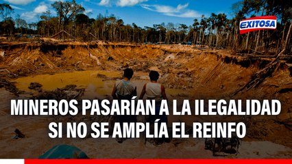 Mineros artesanales pasarían a la ilegalidad si no se amplia el REINFO, advierte experto