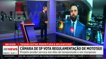 Proibição do Mototáxi: Ricardo Nunes insiste que serviço não está liberado em SP