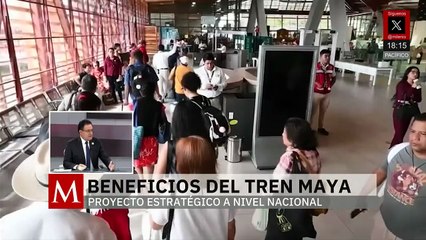 El Tren Maya movió a 1.2 millones de pasajeros en dos años de operación, superando expectativas