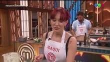 La Joaqui apuró a Wanda Nara en MasterChef Celebrity por Luck Ra: "Algo le habrás dicho"