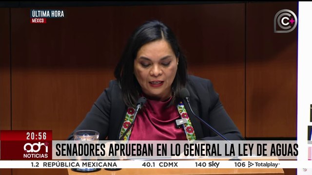 🚨¡Última Hora! La Cámara de Senadores aprobó en lo general la Ley General de Aguas