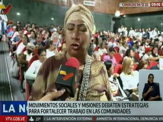 Caracas | Encuentro de los movimientos sociales y misiones dialogan por la mejora en las comunidades