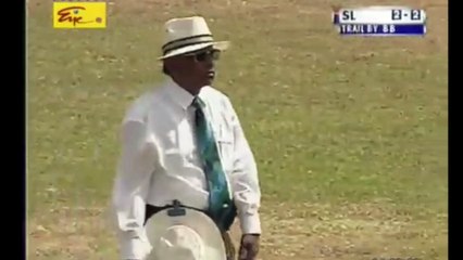 Sanath Jayasuriya Controversial Out vs Sri Lanka 2nd innings of 2nd Test, Kandy, March 07 - 11, 2001