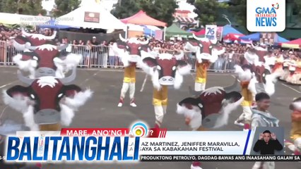 Kapuso Stars Paul Salas, AZ Martinez, Jeniffer Maravilla, at Tala Gatchalian, nakisaya sa Kabakahan Festival | Balitanghali