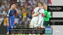 Muller not looking back on good record with Messi ahead of MLS Cup final