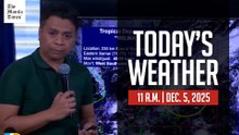 Today's Weather, 11 A.M. | Dec. 5, 2025