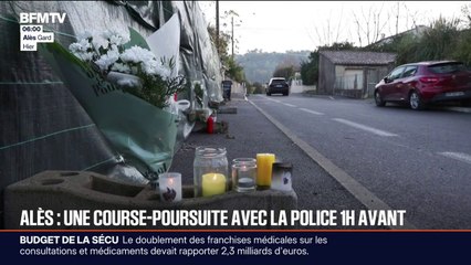 Alès: course poursuite avec la police une heure avant, mais pas de lien avec l'accident