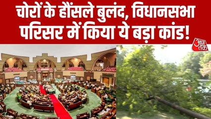 भोपाल: चलते सत्र के बीच सेंध, विधानसभा परिसर में चोरों ने काटा चंदन का पेड़
