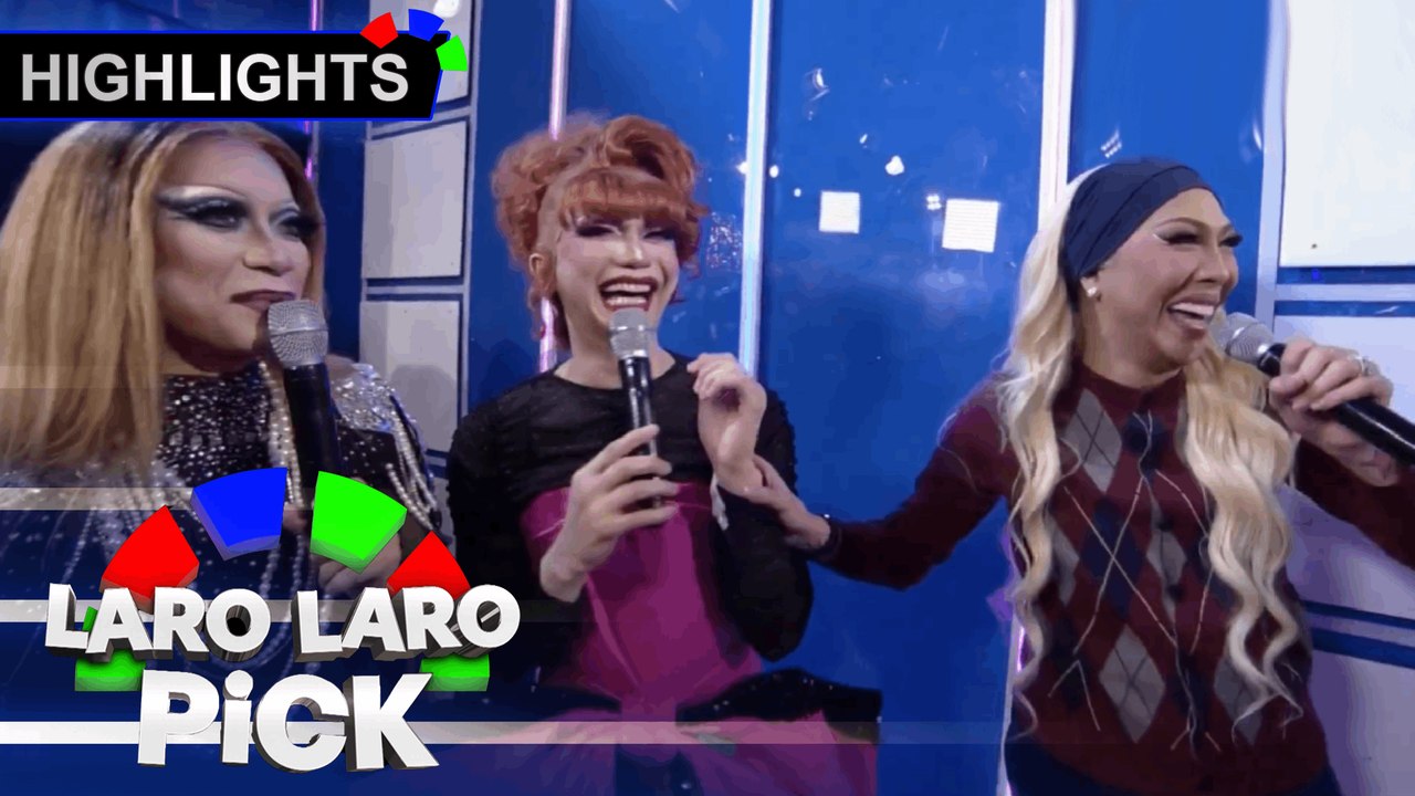 Vice Ganda, ipinakilala sa ABS-CBN bosses sina Jhong at Vhong bilang drag queens | Laro Laro Pick