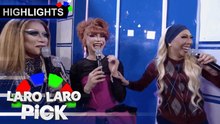 Vice Ganda, ipinakilala sa ABS-CBN bosses sina Jhong at Vhong bilang drag queens | Laro Laro Pick