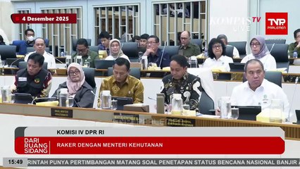 Depan Menhut Raja Juli, Komisi IV DPR Tunjukkan Peta Hutan Gundul di Batang Toru, Tapanuli Selatan